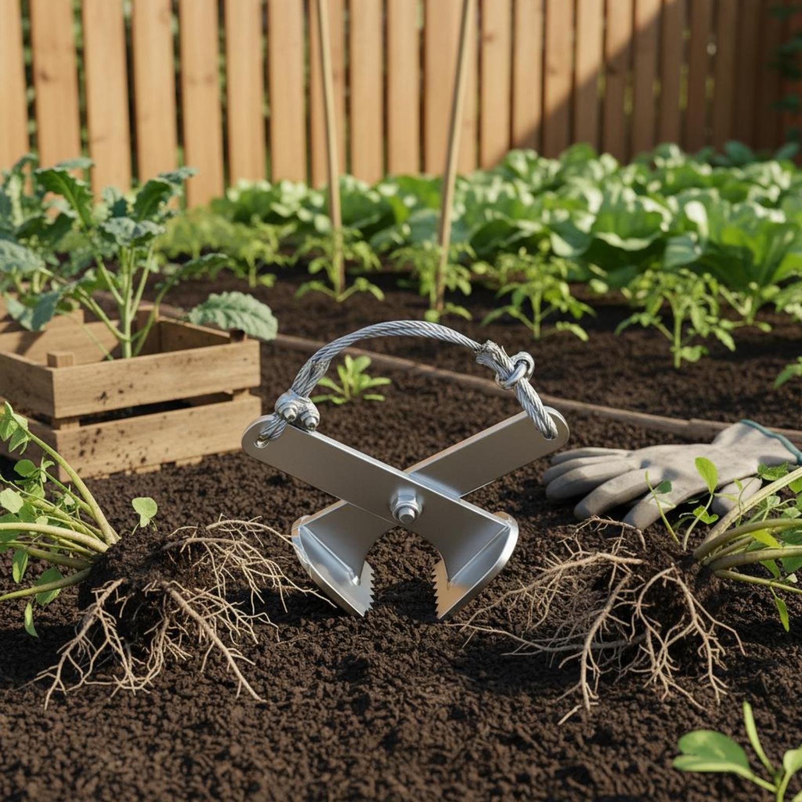 Weed Puller - Root Removal Implement Hand Operated Taproot