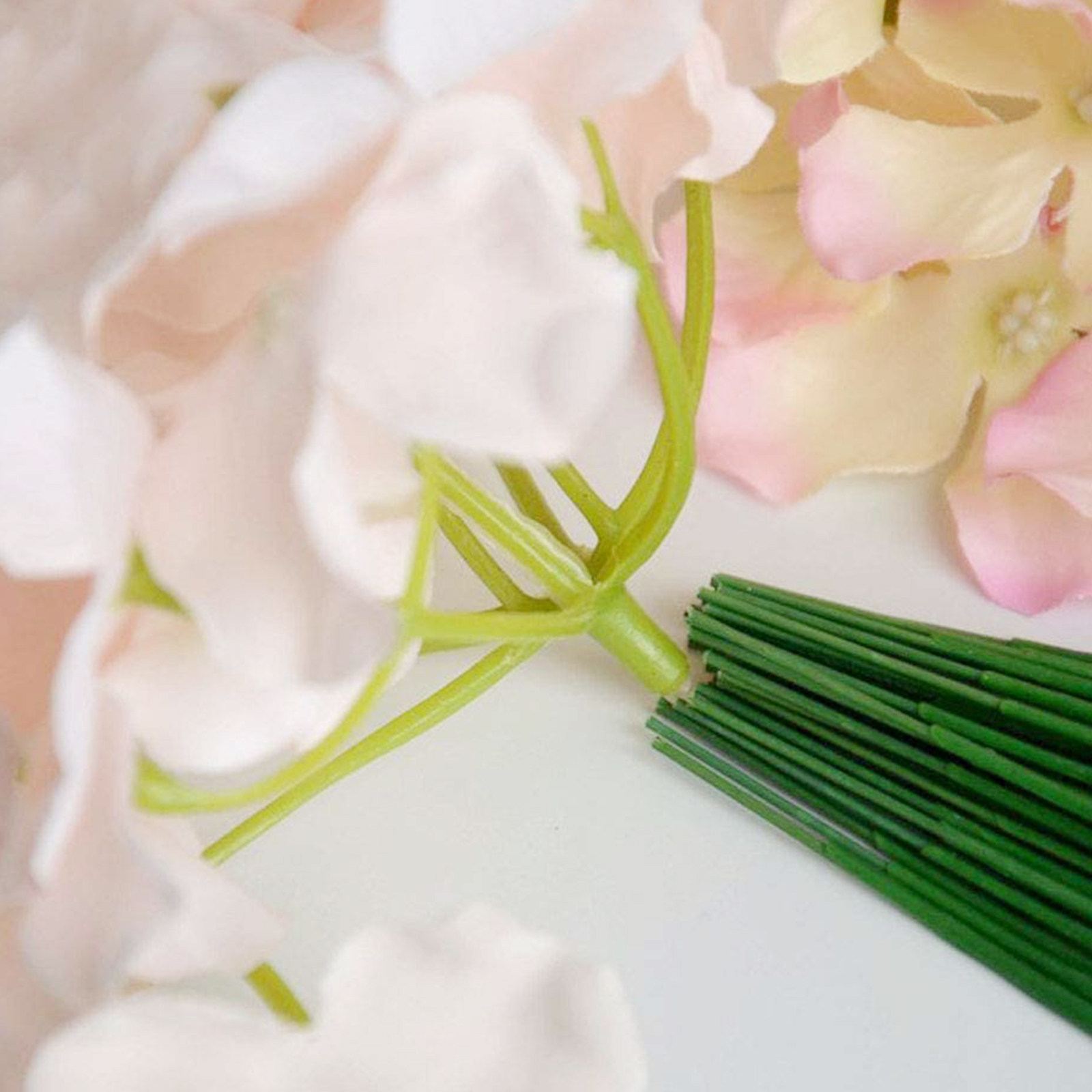 Gardening Tools For Home - 100Pcs Artificial Flower Stems Plastic Floral