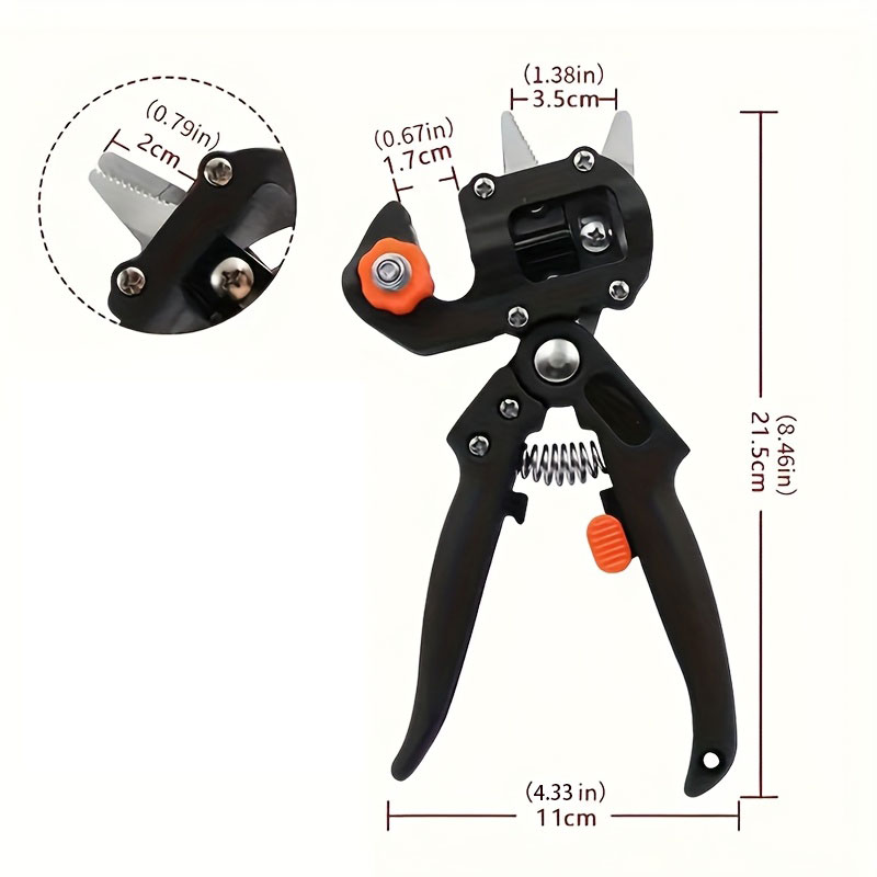 Bypass Pruner Industrial Grade - Gardening Tools For Vines ulasan dan harga