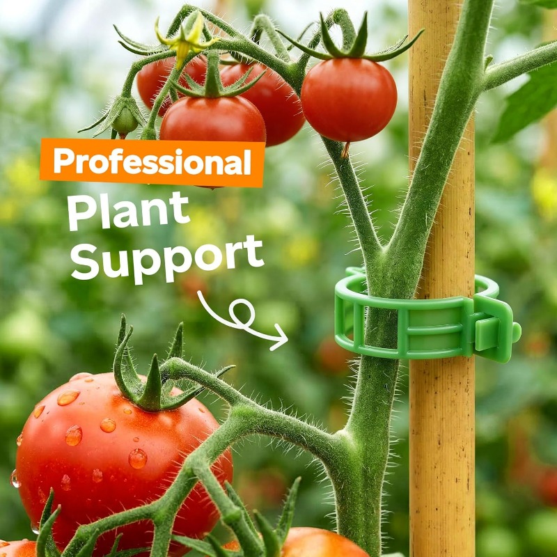 10/600Pcs Plastic Plant Suppor - Gardening Tools For Vines ulasan dan harga
