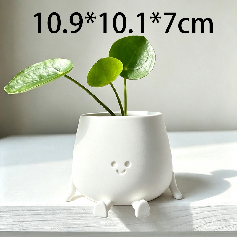 3D Printed Cute Smiley Face Pl - Gardening Tools Cute ulasan dan harga
