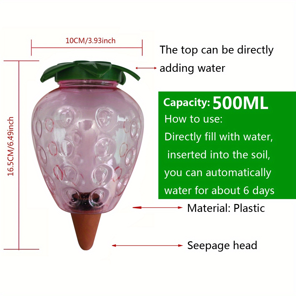 2 Pcs Automatic Watering Tool  - Gardening Tools For Home ulasan dan harga