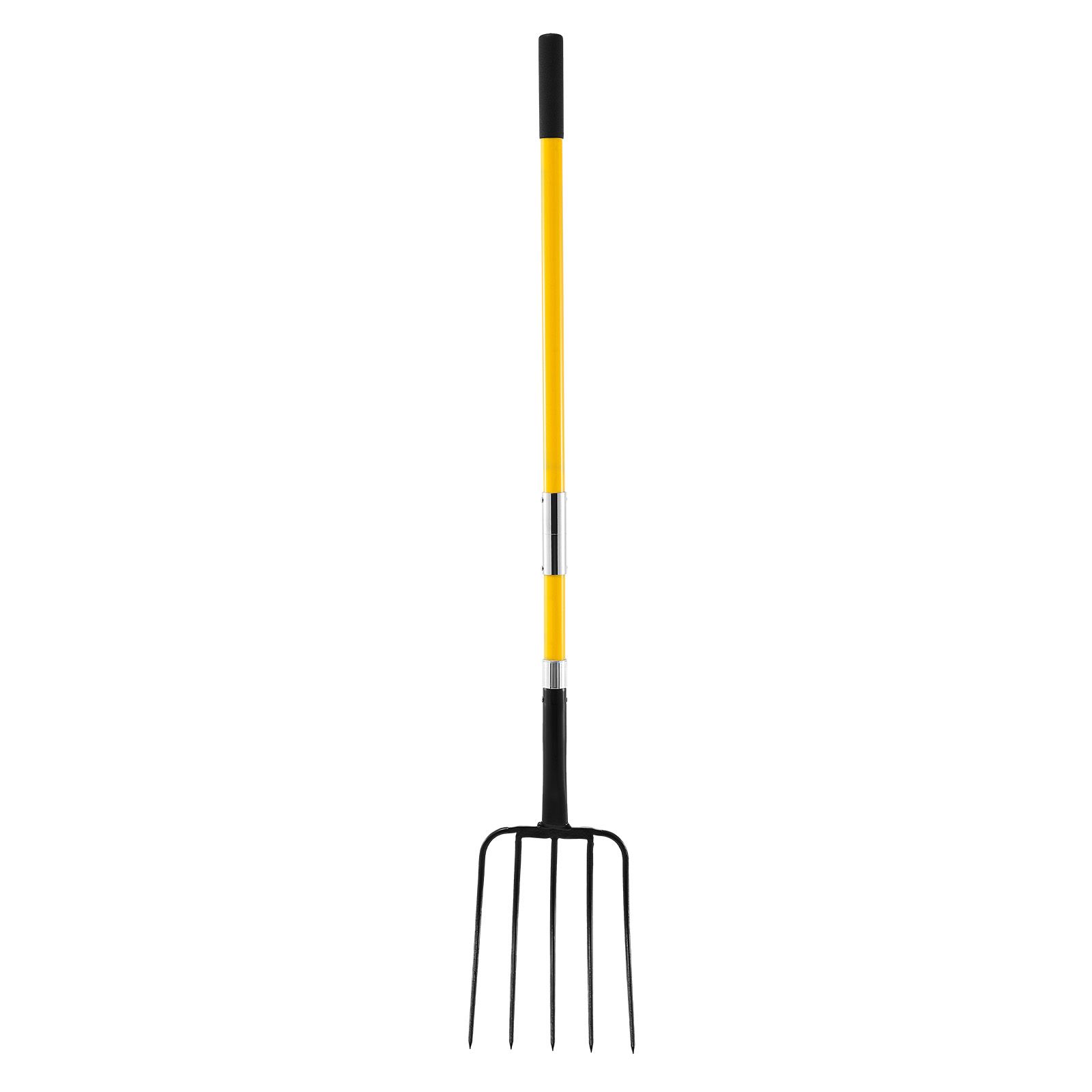 Garden Fork, 5-Tine Gardening  - Spade Digging Fork ulasan dan harga