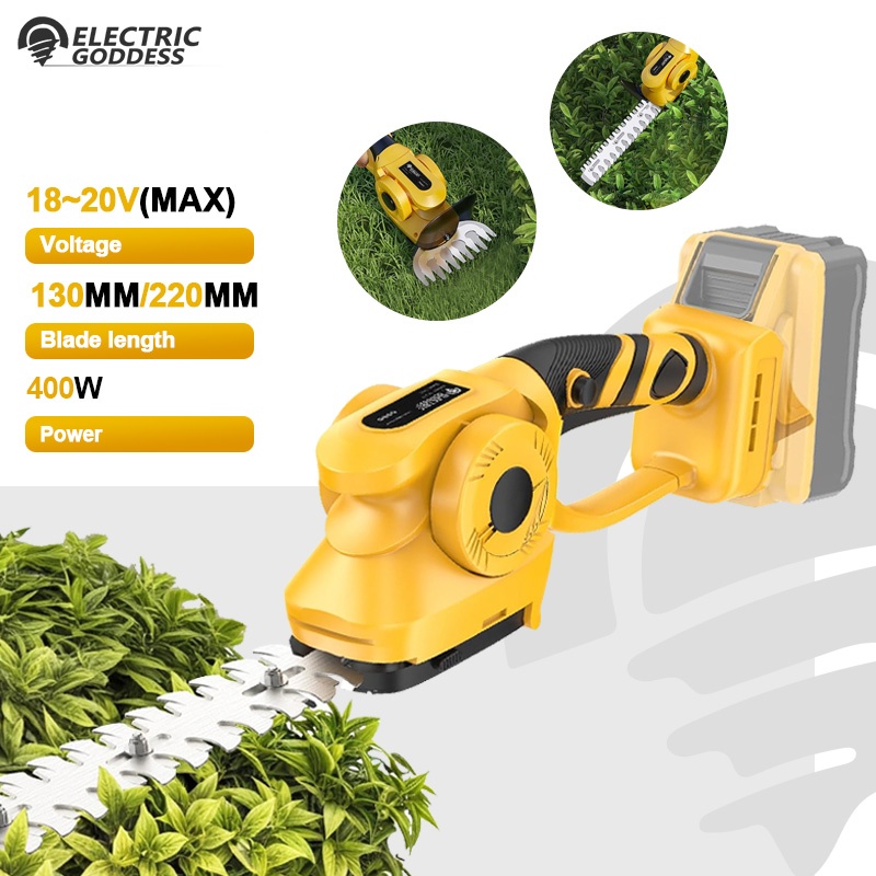 2IN1 Brushless Electric Hedge  - Gardening Tools Battery Powered ulasan dan harga