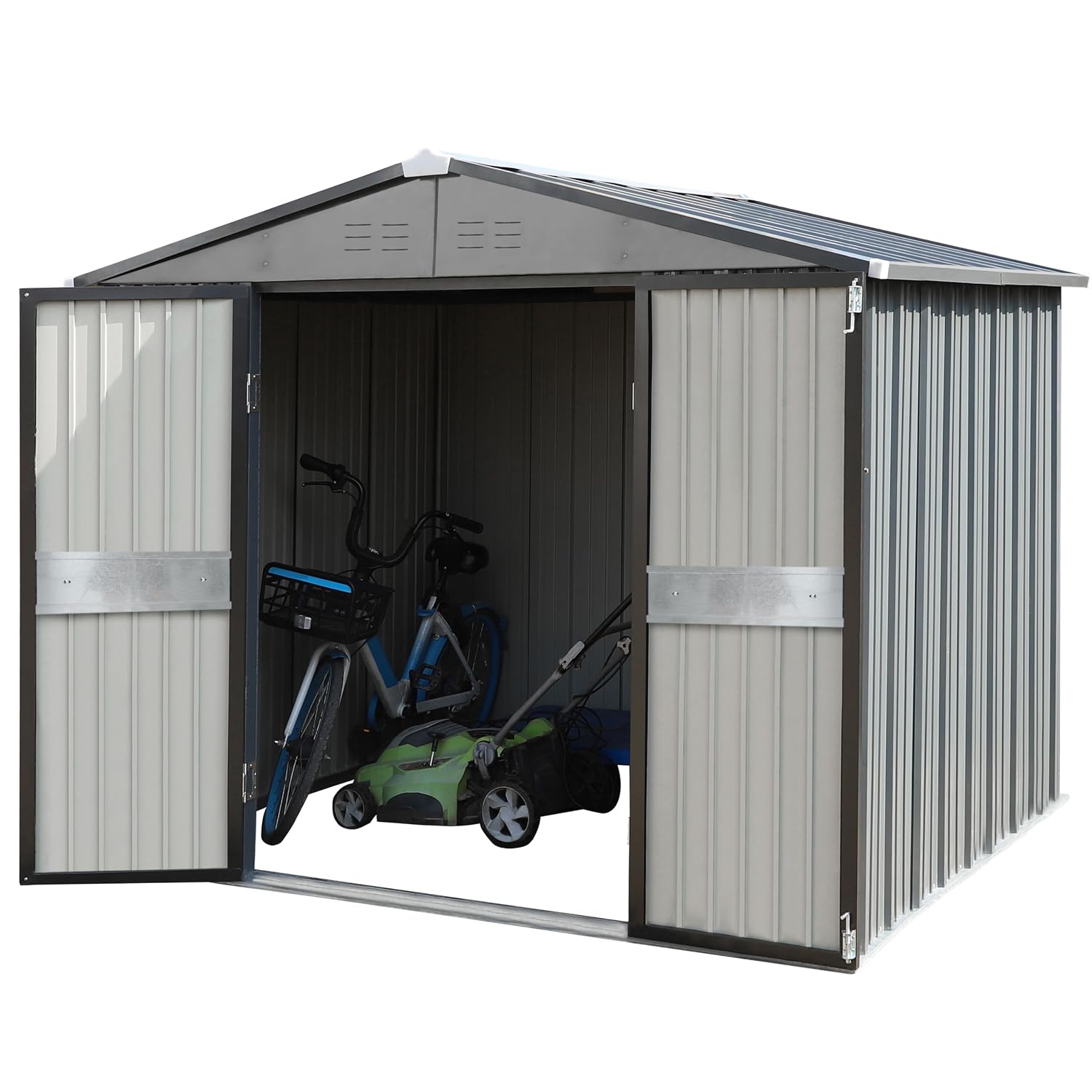 10' x 10' Outdoor Storage Shed - Gardening Tools ulasan dan harga