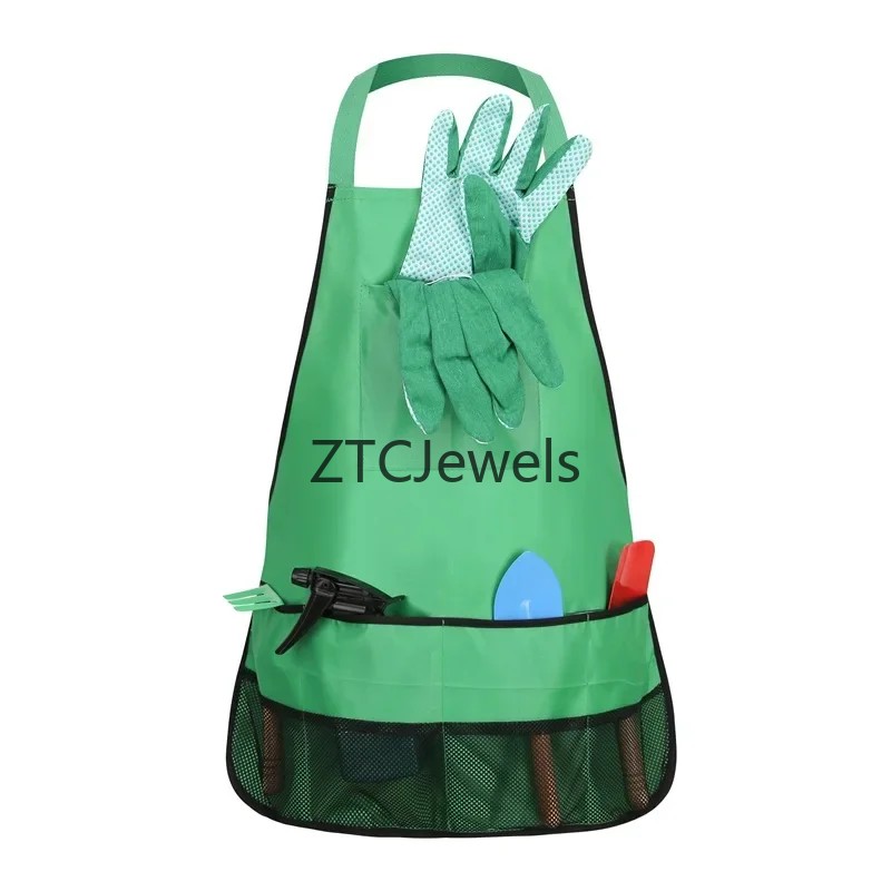 Kids Garden Apron Tool Set wit - Gardening Tools ulasan dan harga