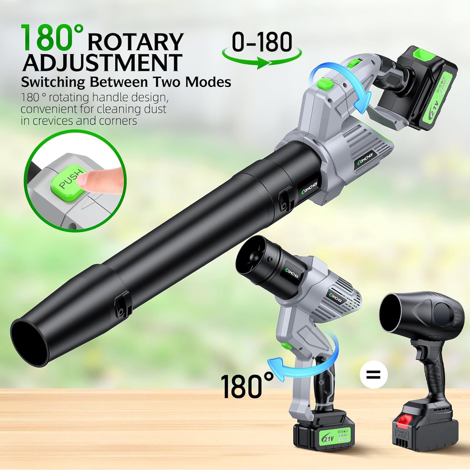 Cordless Electric Leaf Blower  - Gardening Tools Battery Powered ulasan dan harga