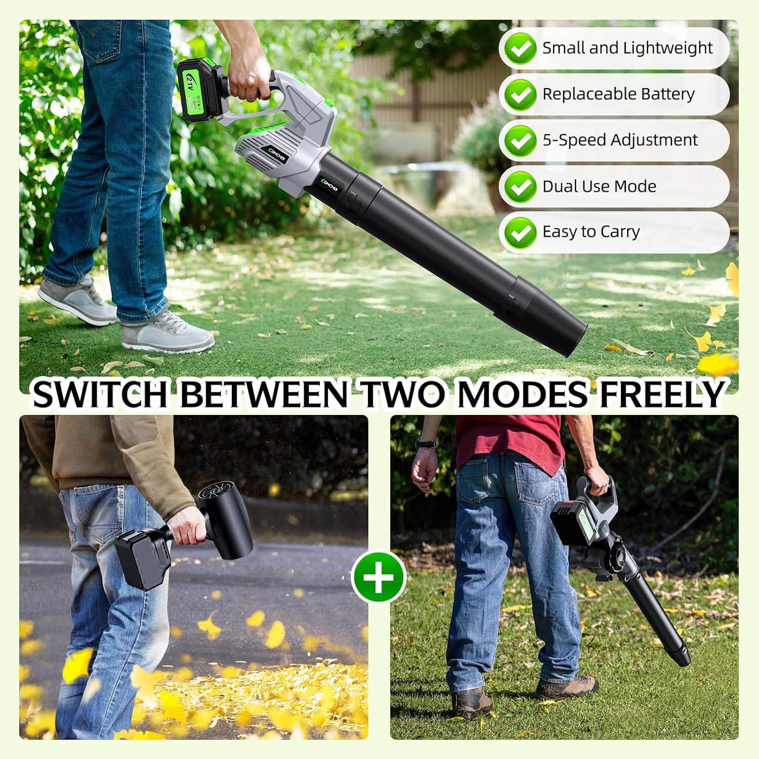 Cordless Electric Leaf Blower  - Gardening Tools Battery Powered ulasan dan harga
