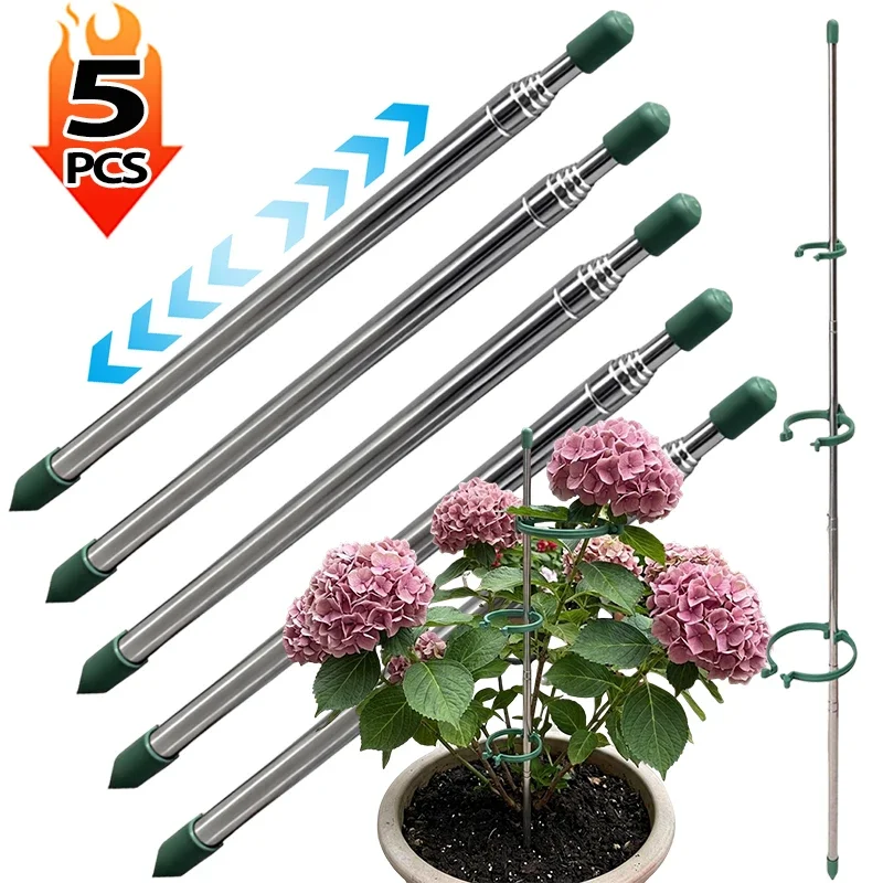 5/1PCS Retractable Plant Suppo - Gardening Tools Hoe ulasan dan harga