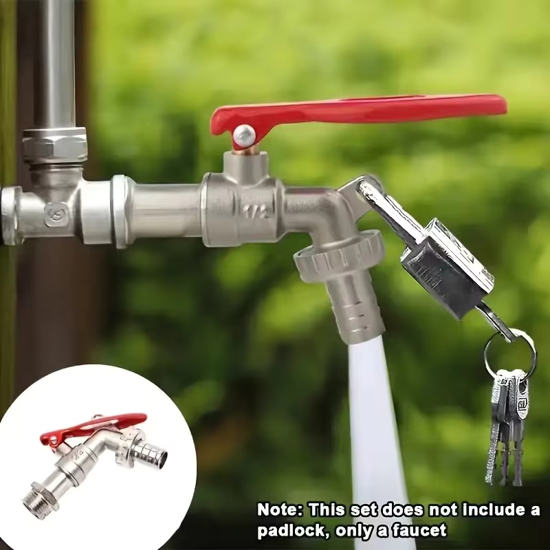 1Pc 1/2 Inch Zinc Alloy Faucet - Gardening Tools For Home ulasan dan harga