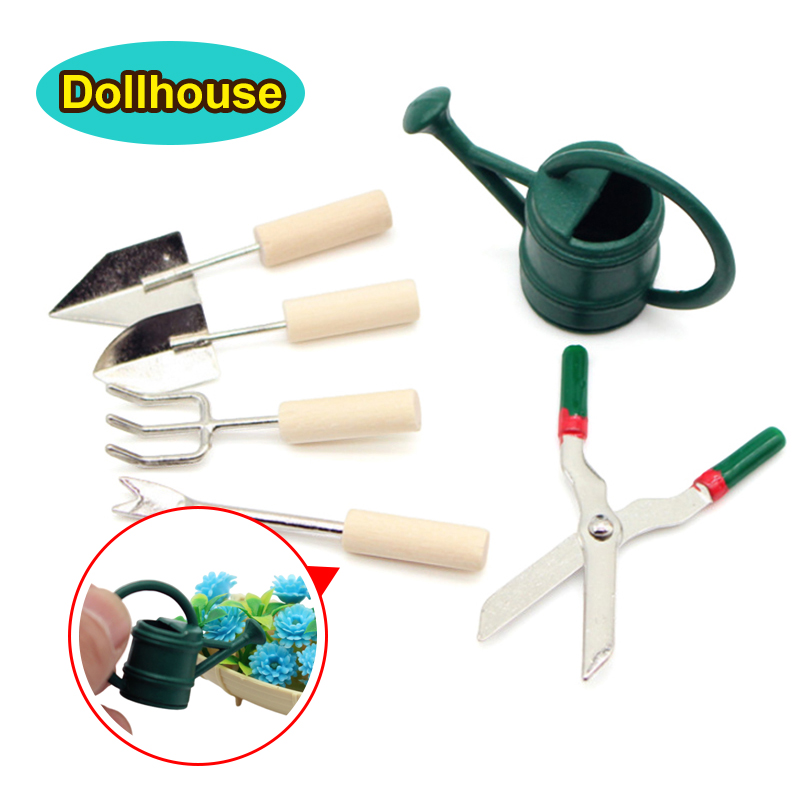 1/12 Dollhouse Simulation Wate - Gardening Tools ulasan dan harga