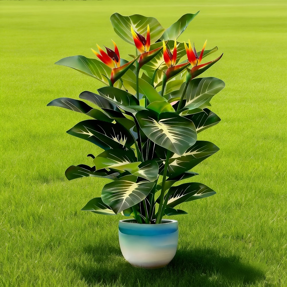 Artificial Bird of Paradise an - Gardening Tools Store ulasan dan harga