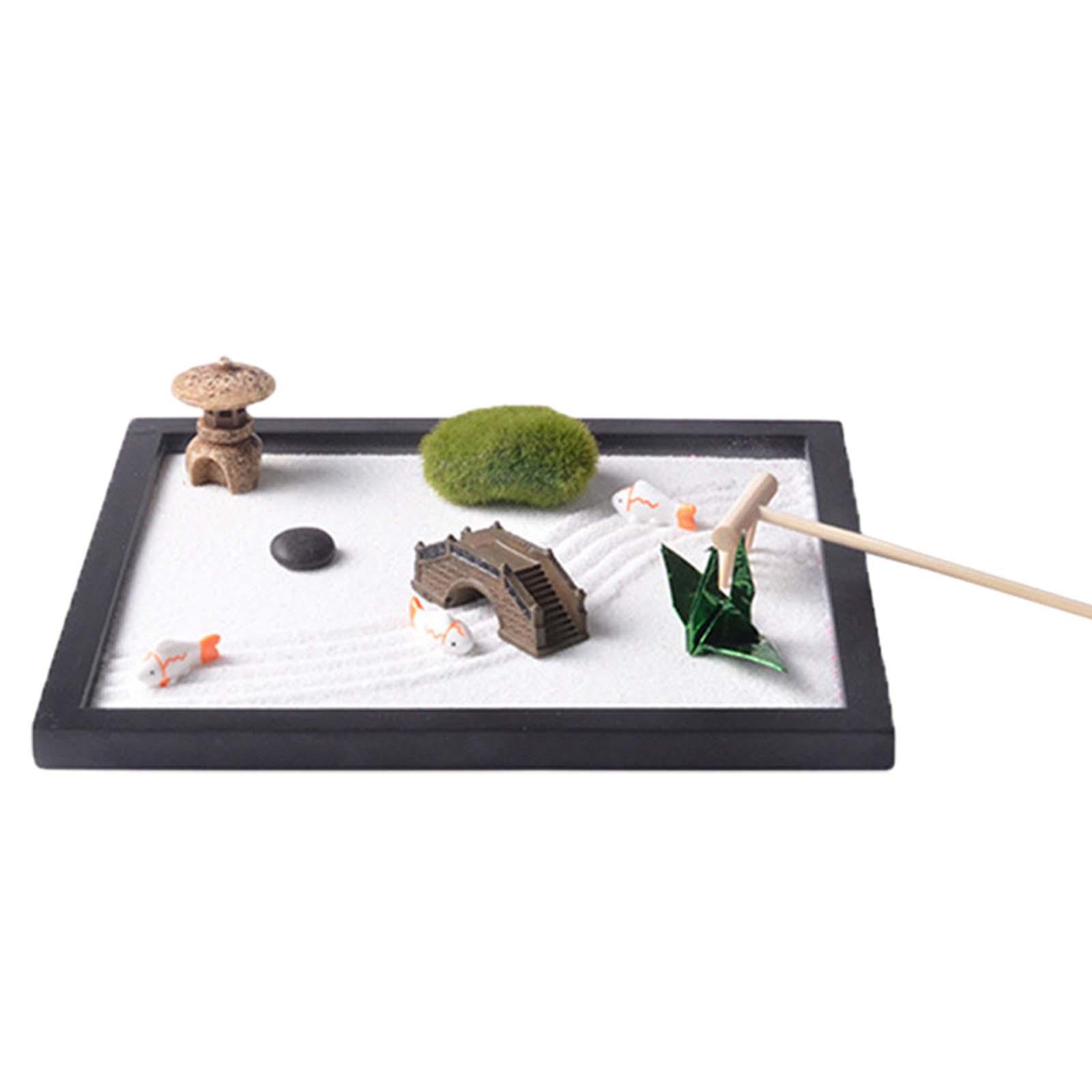 Zen Garden Sand Tray for Desk  - Zen Gardening Tools ulasan dan harga