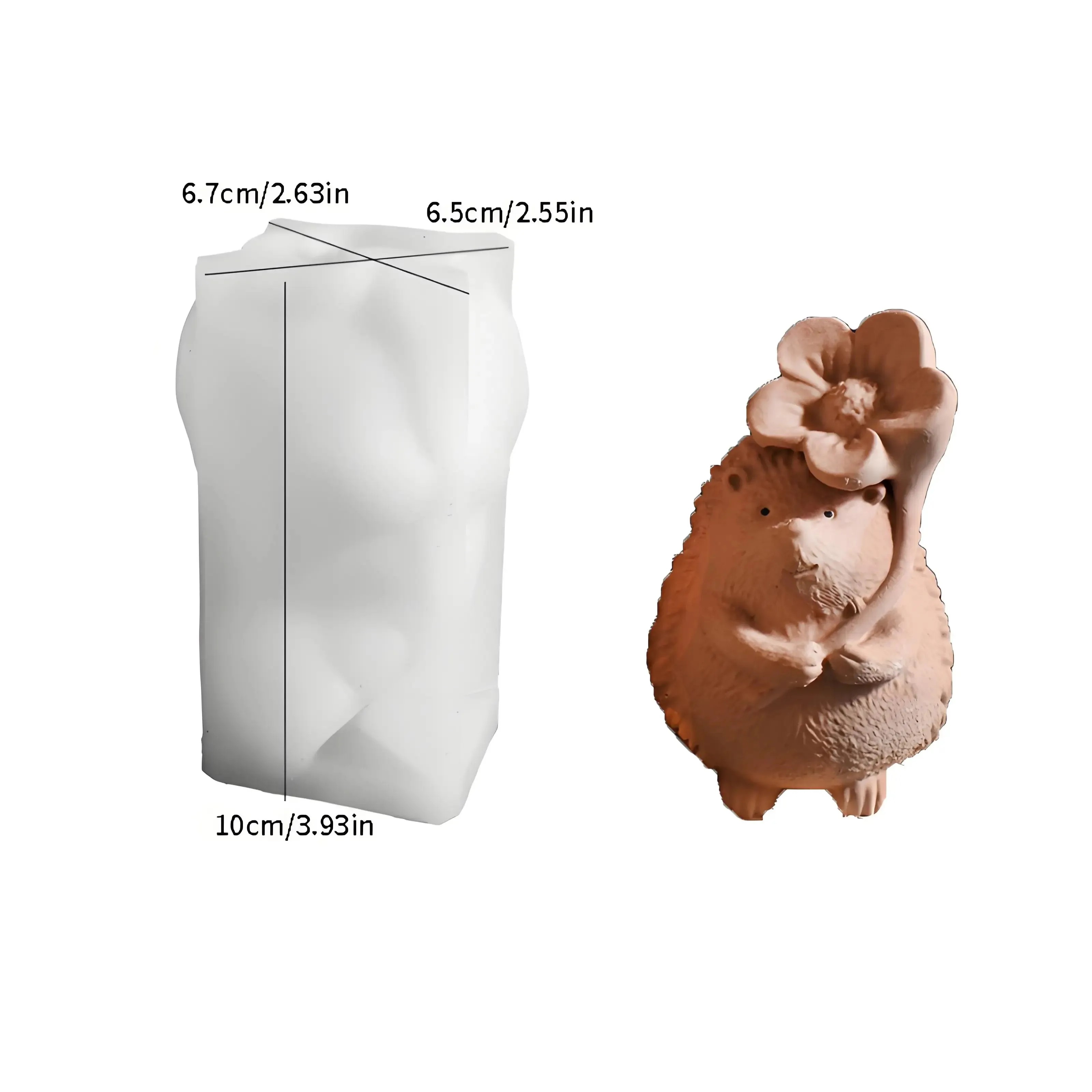 hedgehog holding flowers candl - Gardening Tools Cute ulasan dan harga