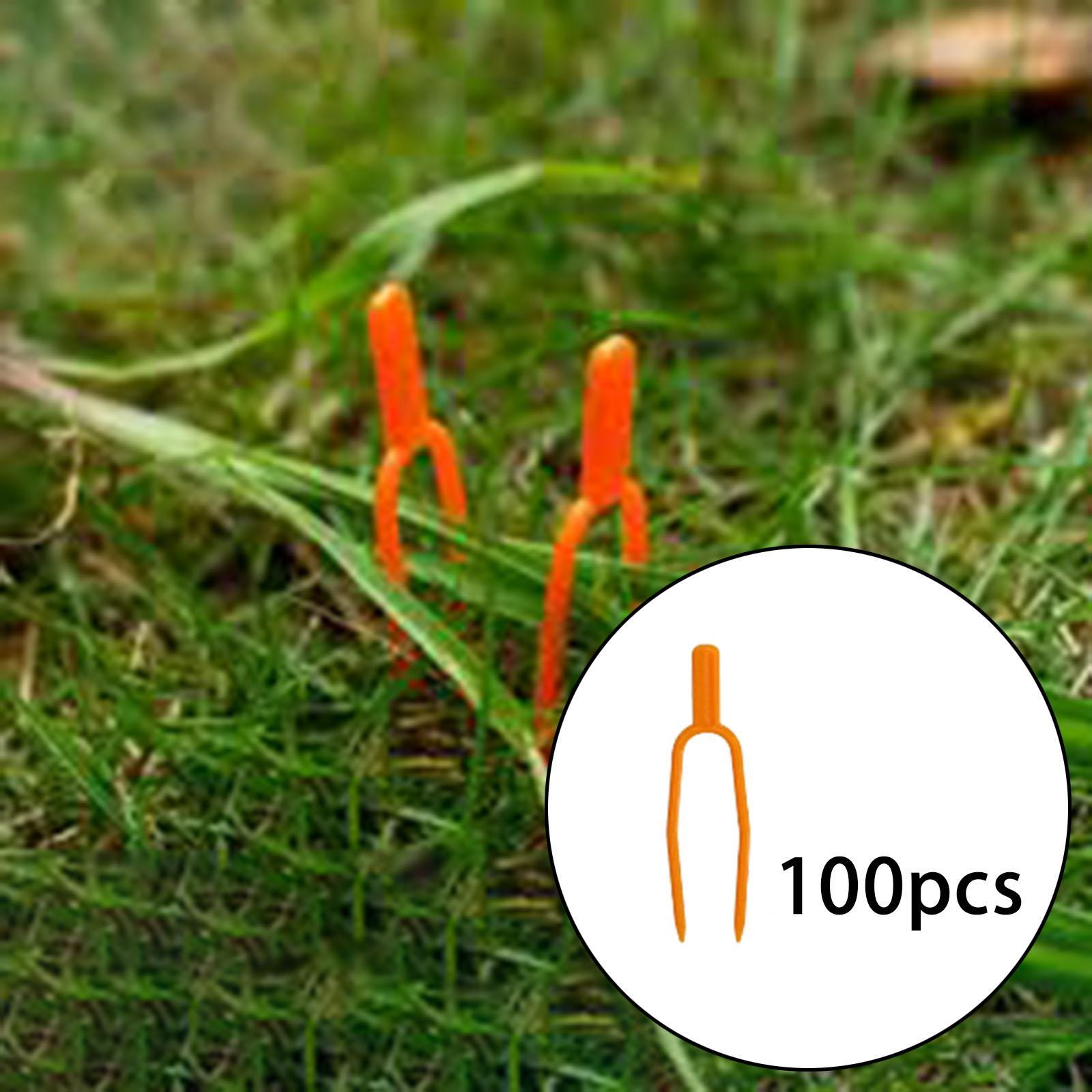 Plant Stem Fixator Clips Orang - Gardening Tools For Vines ulasan dan harga