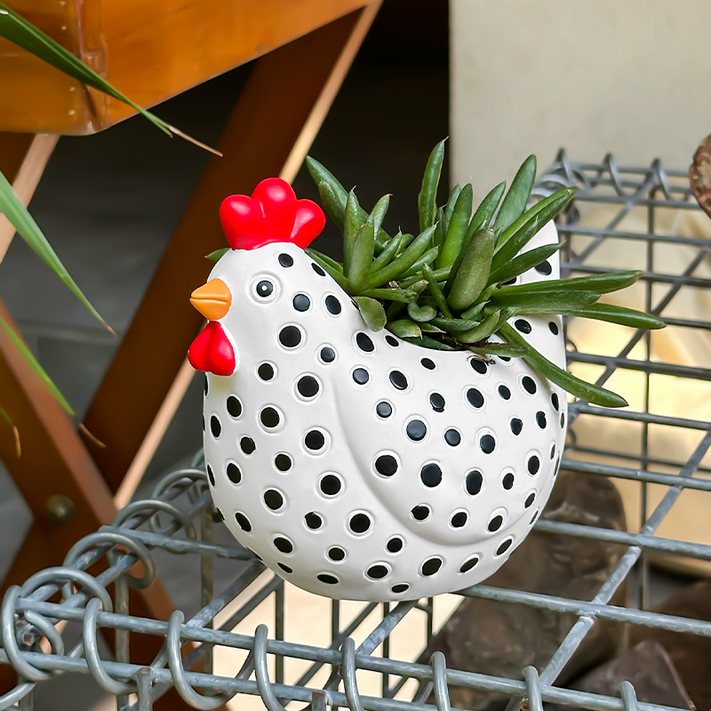 Funny Spotted Chicken Flower P - Gardening Tools Cute ulasan dan harga