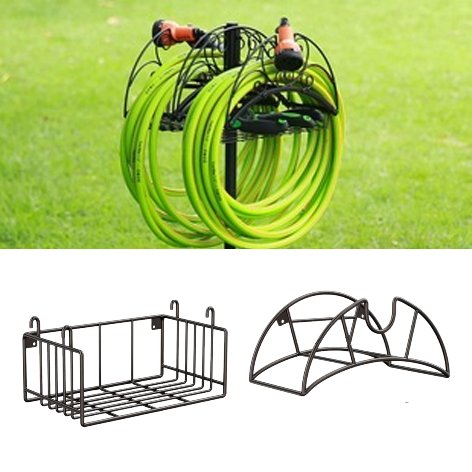 Wall Mount Garden Hose Holder  - Gardening Tools Hoe ulasan dan harga