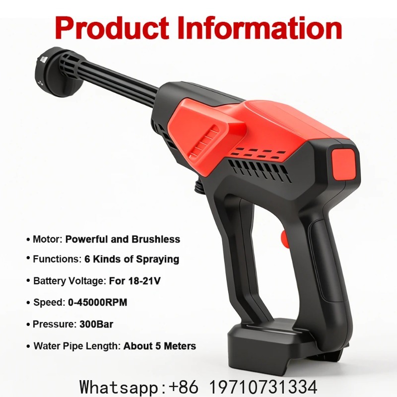 300Bar Brushless High Pressure - Gardening Tools Battery Powered ulasan dan harga