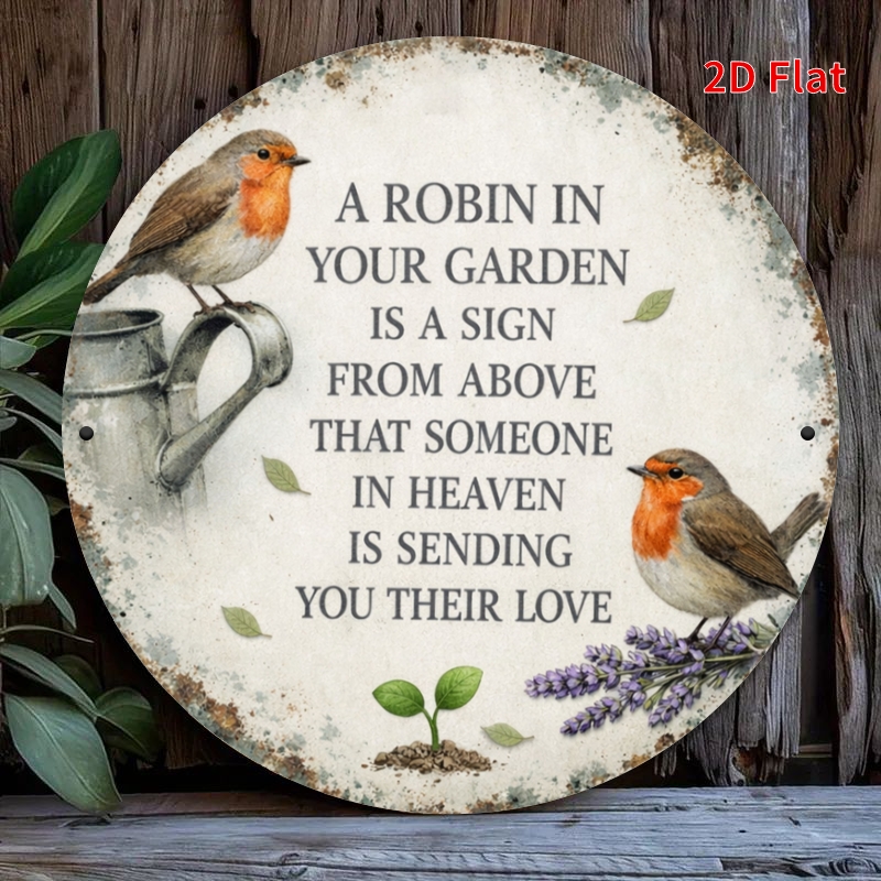 2D Flat 20x20cm Robin Garden M - Gardening Tools Store ulasan dan harga