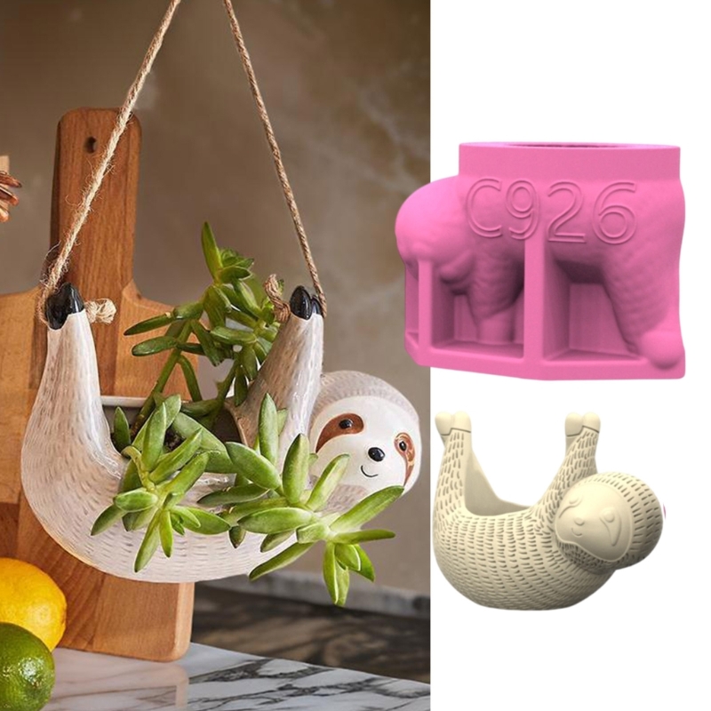 11cm Cute Sloths Figurine Shap - Gardening Tools Cute ulasan dan harga